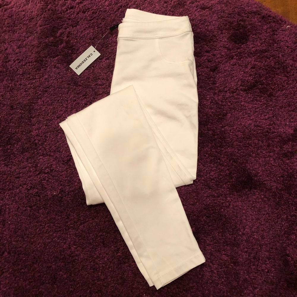 Calzedonia White Jeans Leggings